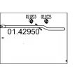 Tuyau d'échappement MTS [01.42950]