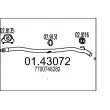 Tuyau d'échappement MTS [01.43072]