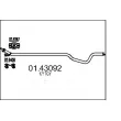 Tuyau d'échappement MTS [01.43092]