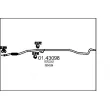 Tuyau d'échappement MTS [01.43098]