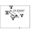 MTS 01.61047 - Silencieux arrière