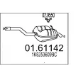 MTS 01.61142 - Silencieux arrière