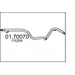 Tuyau d'échappement MTS [01.70070]