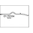 Tuyau d'échappement MTS [01.70104]