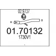 Tuyau d'échappement MTS [01.70132]