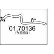 Tuyau d'échappement MTS [01.70136]