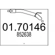 Tuyau d'échappement MTS [01.70146]