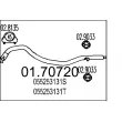 Tuyau d'échappement MTS [01.70720]