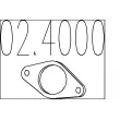 Joint d'étanchéité, tuyau d'échappement MTS [02.4000]
