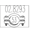 Raccord de tuyau, système d'échappement MTS [02.8293]