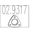 Joint d'étanchéité, tuyau d'échappement MTS [02.9317]