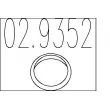 Bague d'étanchéité, tuyau d'échappement MTS [02.9352]