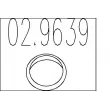 Bague d'étanchéité, tuyau d'échappement MTS [02.9639]
