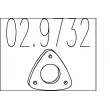 Joint d'étanchéité, tuyau d'échappement MTS [02.9732]