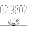 Joint d'étanchéité, tuyau d'échappement MTS [02.9802]