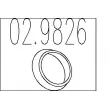 Joint d'étanchéité, tuyau d'échappement MTS [02.9826]
