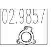 Joint d'étanchéité, tuyau d'échappement MTS [02.9857]