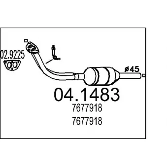 Catalyseur MTS [04.1483]