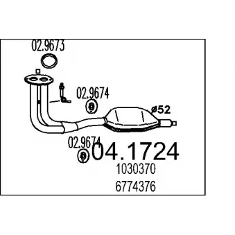 Catalyseur MTS [04.1724]