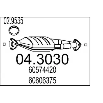 Catalyseur MTS [04.3030]