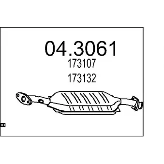 Catalyseur MTS [04.3061]