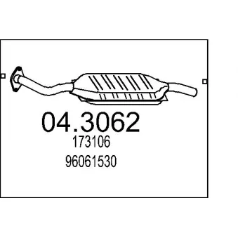 Catalyseur MTS [04.3062]