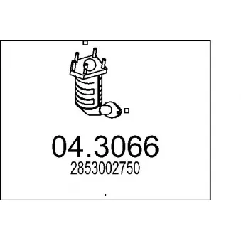 Catalyseur MTS [04.3066]