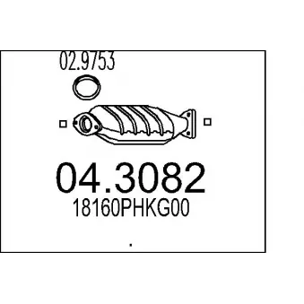 Catalyseur MTS [04.3082]