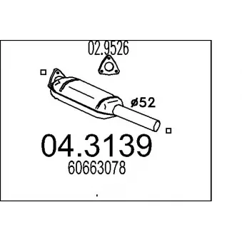 Catalyseur MTS [04.3139]