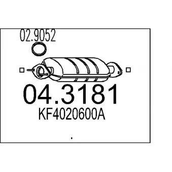 Catalyseur MTS [04.3181]