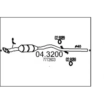 Catalyseur MTS [04.3200]