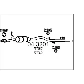 Catalyseur MTS [04.3201]