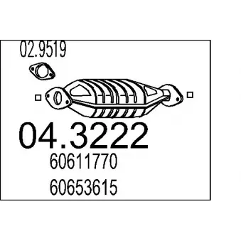 Catalyseur MTS [04.3222]
