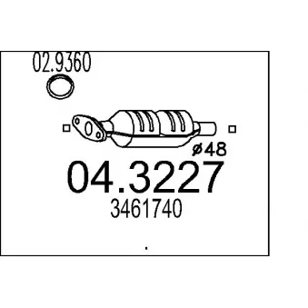 Catalyseur MTS [04.3227]