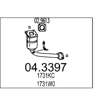 Catalyseur MTS [04.3397]