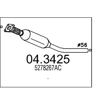 Catalyseur MTS [04.3425]
