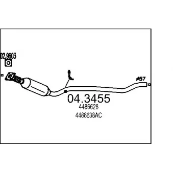 Catalyseur MTS [04.3455]