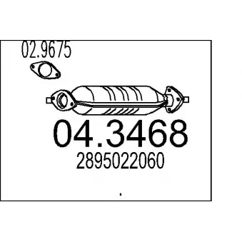Catalyseur MTS [04.3468]