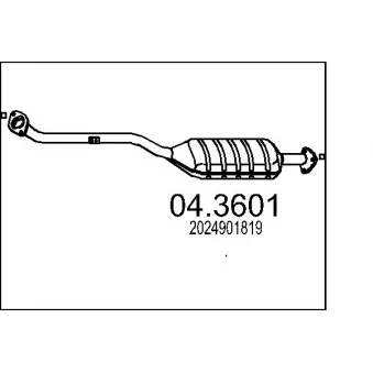 Catalyseur MTS [04.3601]
