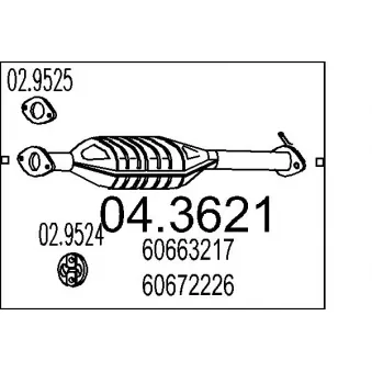 Catalyseur MTS [04.3621]