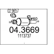 Catalyseur MTS [04.3669]