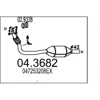 Catalyseur MTS [04.3682]