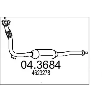 Catalyseur MTS [04.3684]