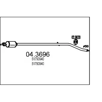 Catalyseur MTS [04.3696]