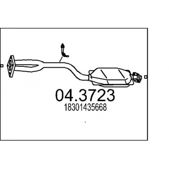Catalyseur MTS [04.3723]