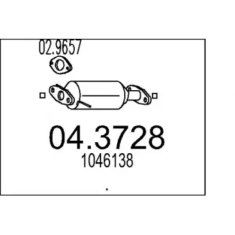 Catalyseur MTS [04.3728]