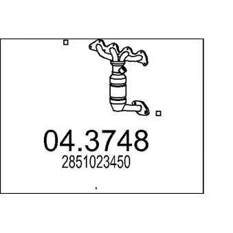 Catalyseur MTS [04.3748]