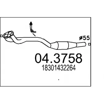 Catalyseur MTS [04.3758]