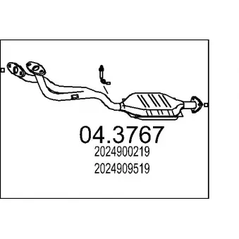 Catalyseur MTS [04.3767]