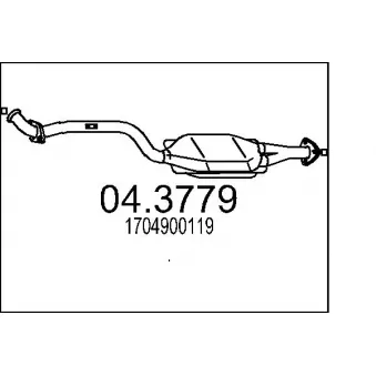 Catalyseur MTS [04.3779]